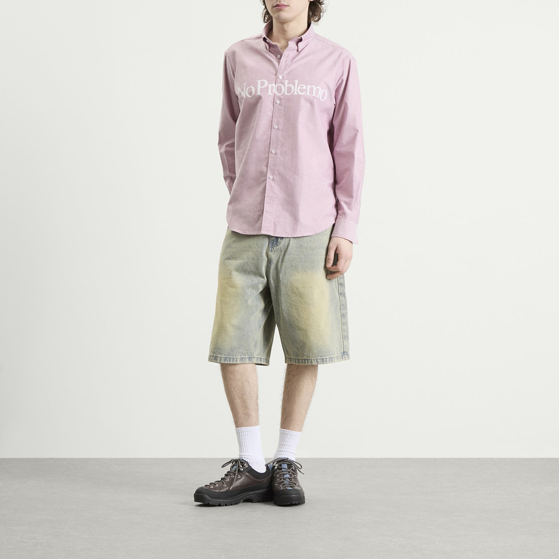 No Problemo No Problemo Logo Oxford Shirt outlook