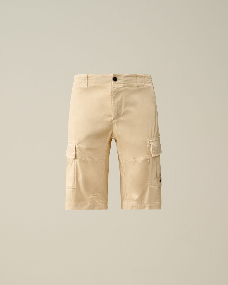 Stretch Sateen Cargo Shorts 1