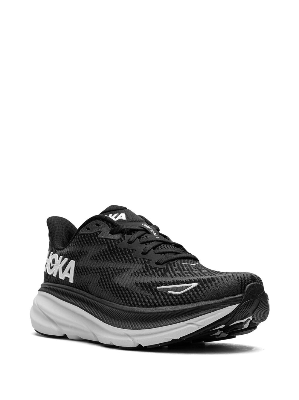 Clifton 9 "Black/White" sneakers - 2