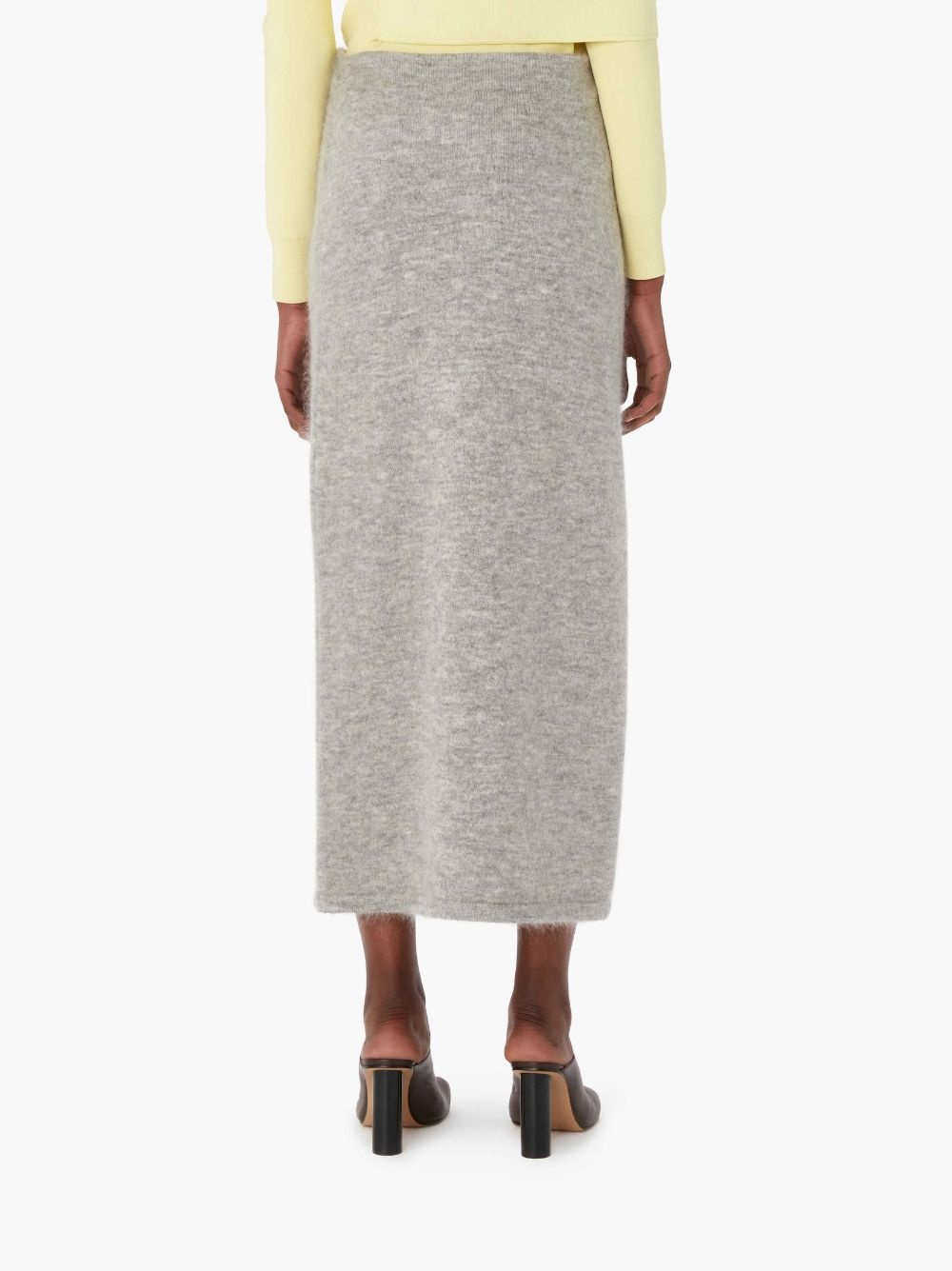SIDE SLIT TUBE SKIRT - 3