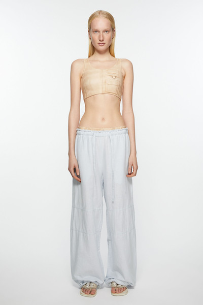 Acne Studios Relaxed fit trousers - Pale blue outlook