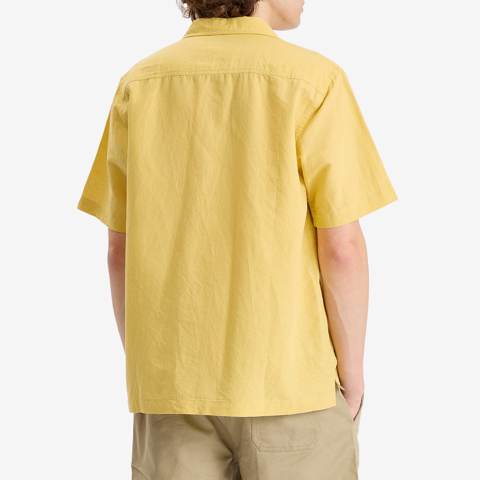 Universal Works Linen Cotton Camp Shirt - 3