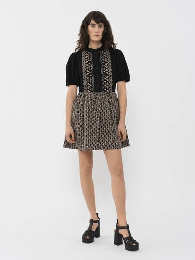 See by Chloé EMBELLISHED MINI DRESS outlook