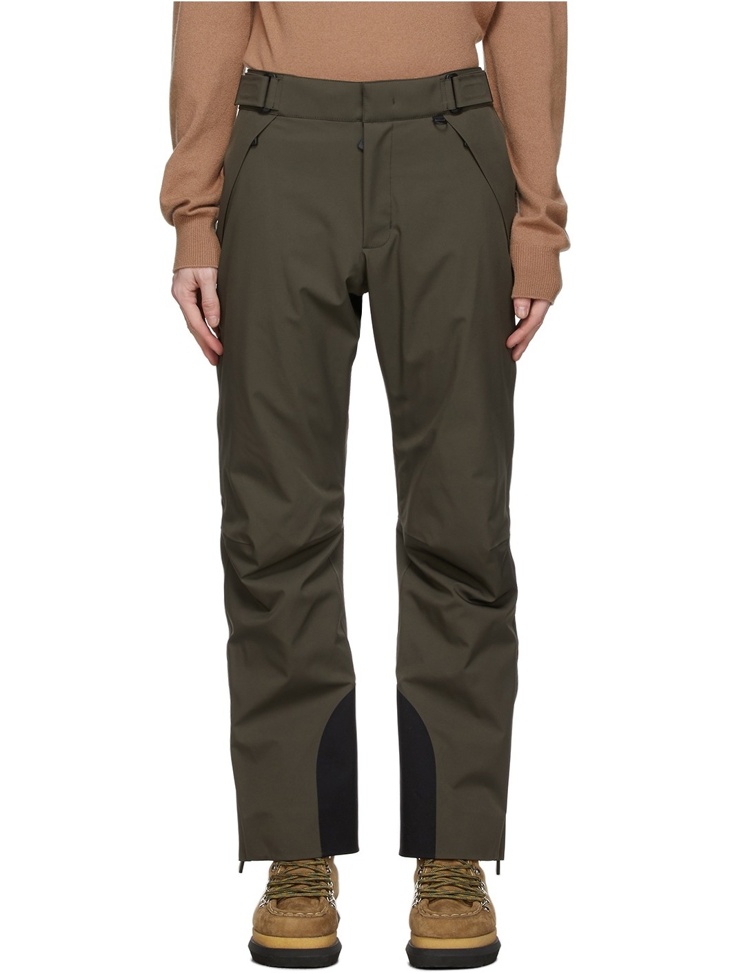 Khaki Ski Trousers - 1