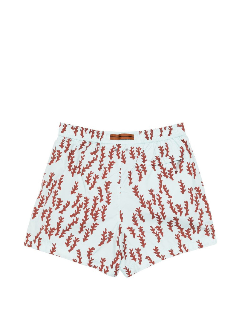 ZEGNA printed drawstring swim shorts outlook