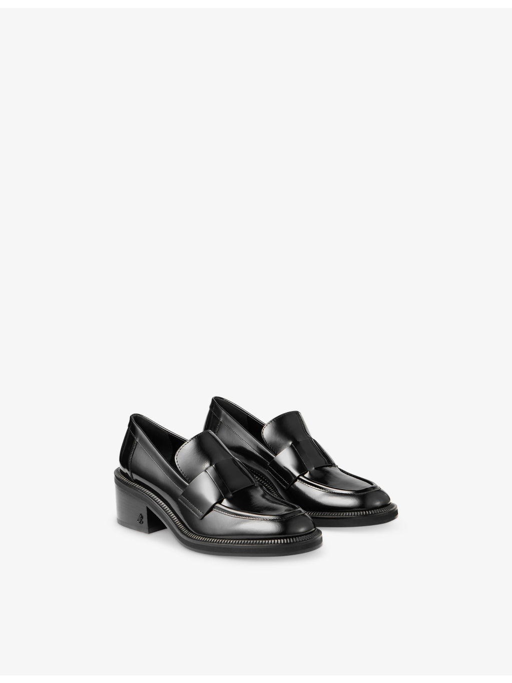 Tylor 60 Heeled Patent Leather Loafers - 3