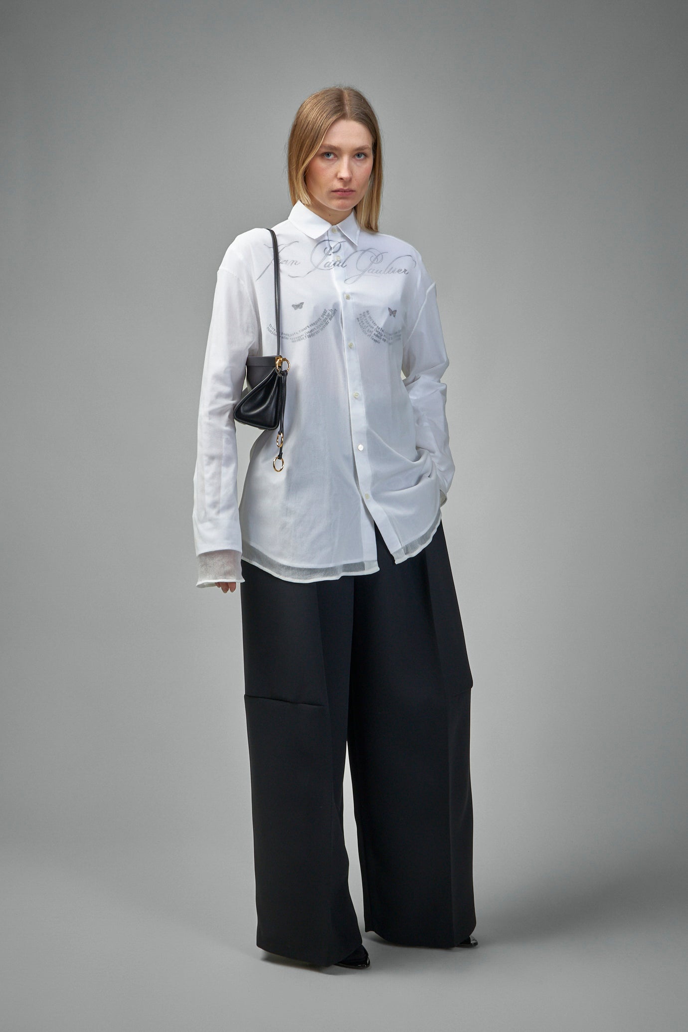 Long Sleeves Double Layer Shirt - 2