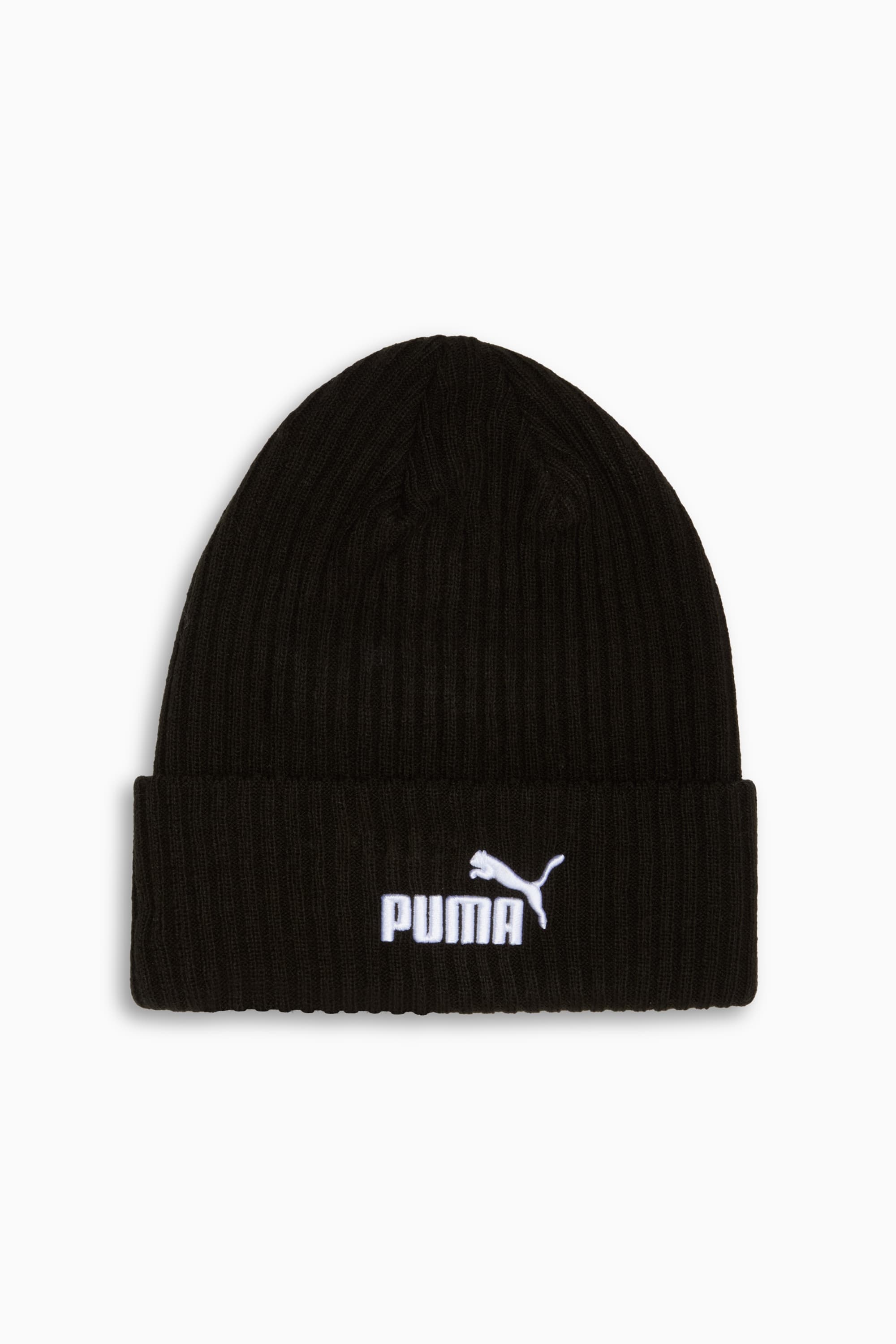 PUMA Logo Ribbed Cuff Beanie - 1