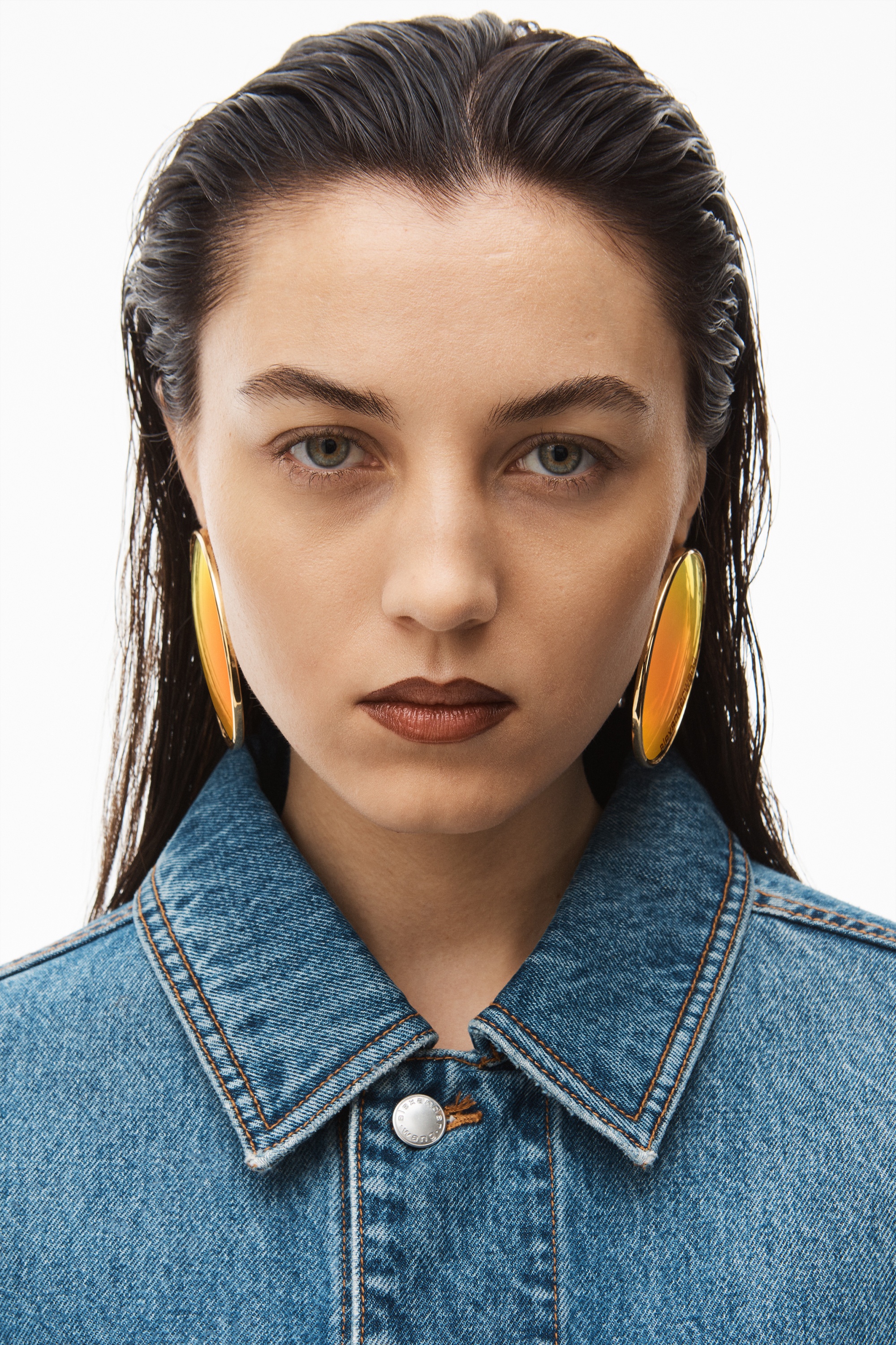 OVERSIZED TRUCKER JACKET IN DENIM - 4