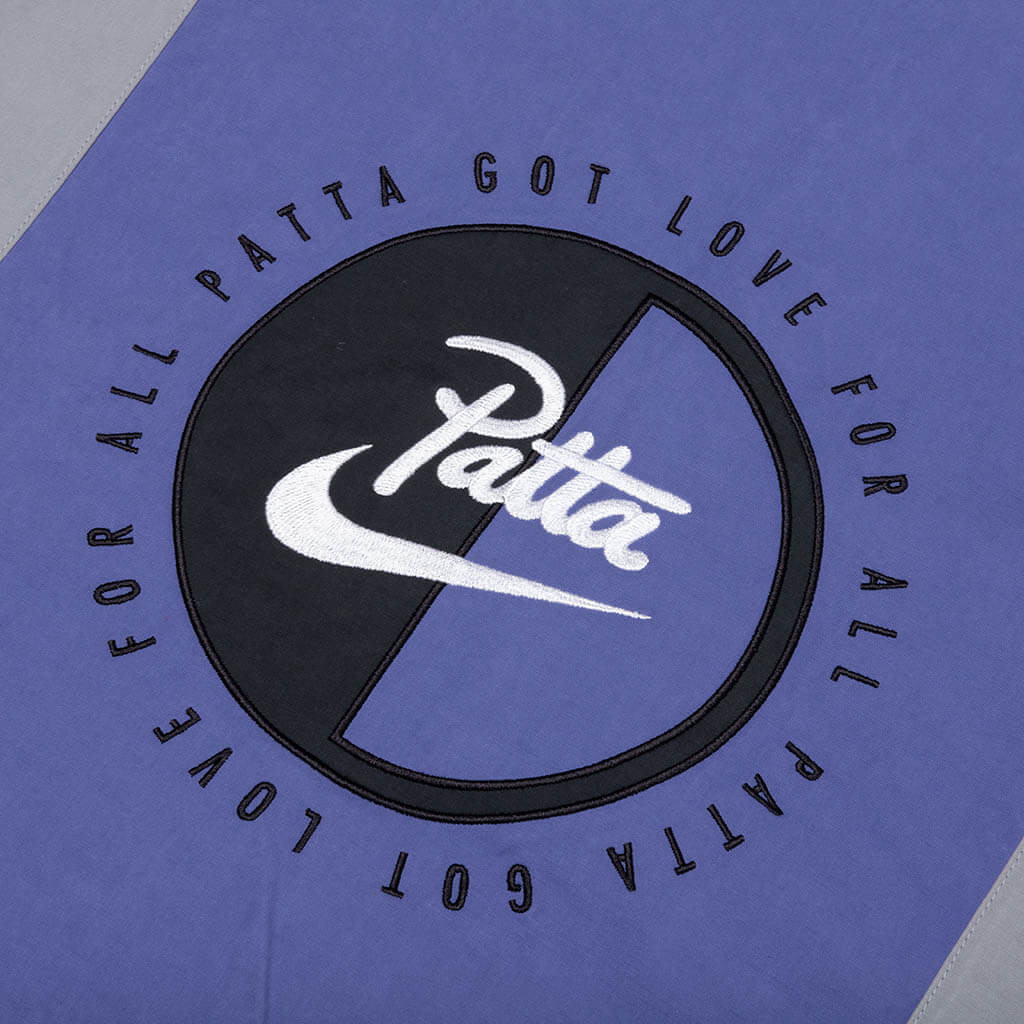 NIKE X PATTA TRACK JACKET - PARTICLE GREY/SAPPHIRE - 3