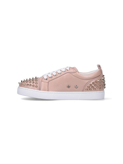 Christian Louboutin Women Seavaste 2' Studs Sneakers - 3