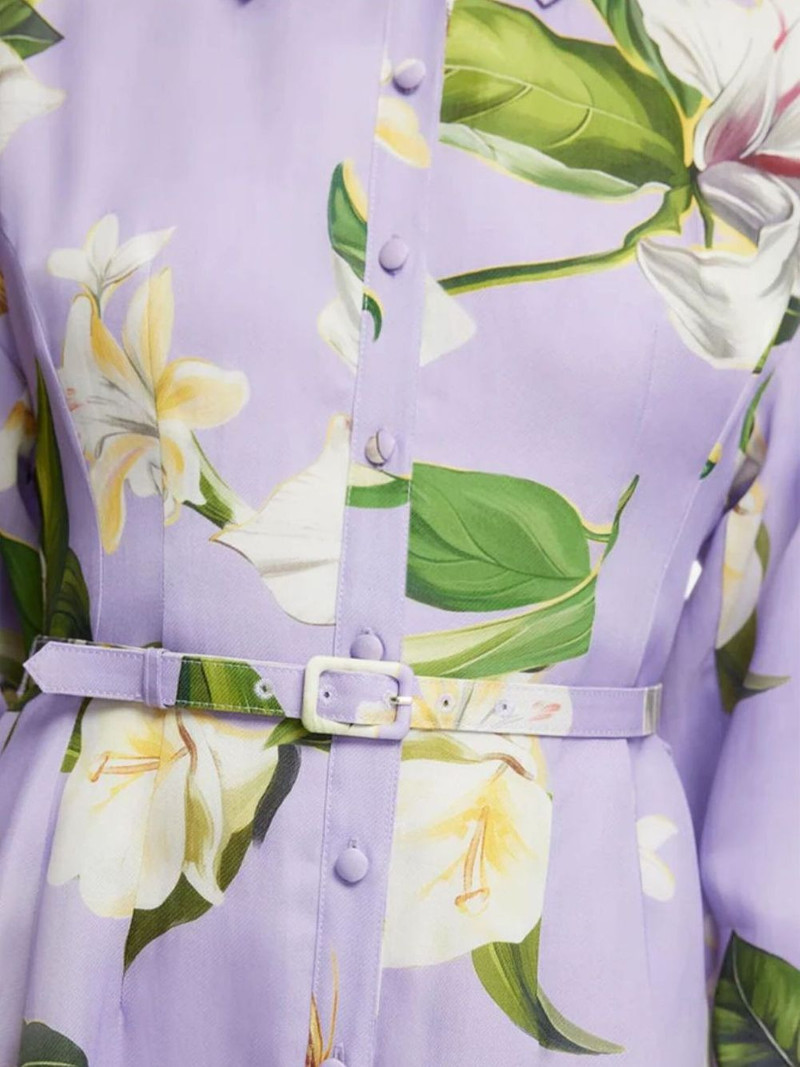 Josephine buttoned floral maxi dress 5