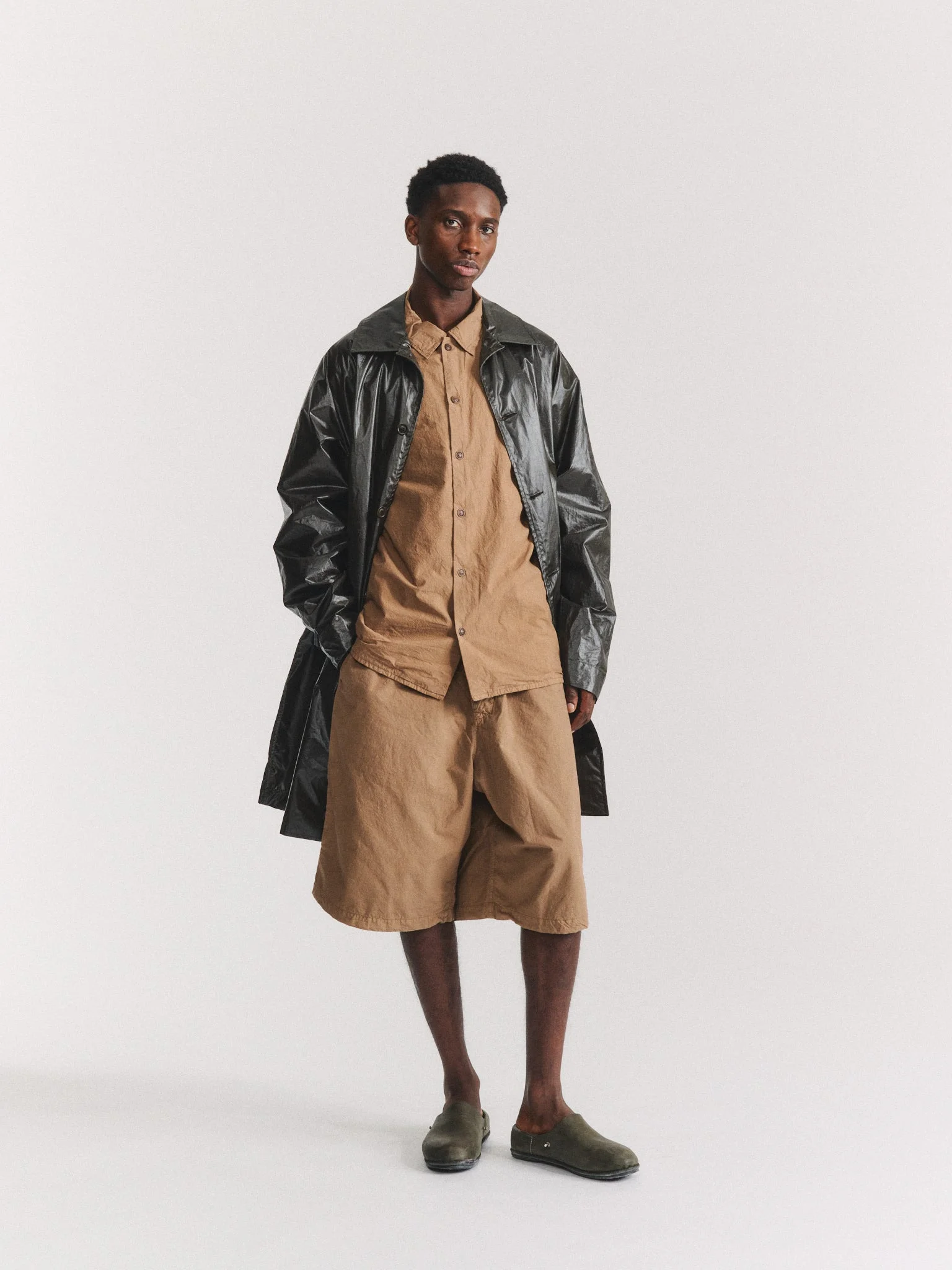 PECHE PARKA - RAIN - BROWN - 1