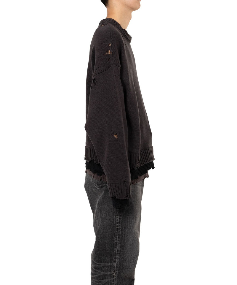 Triple Layered Knit Sweater 6