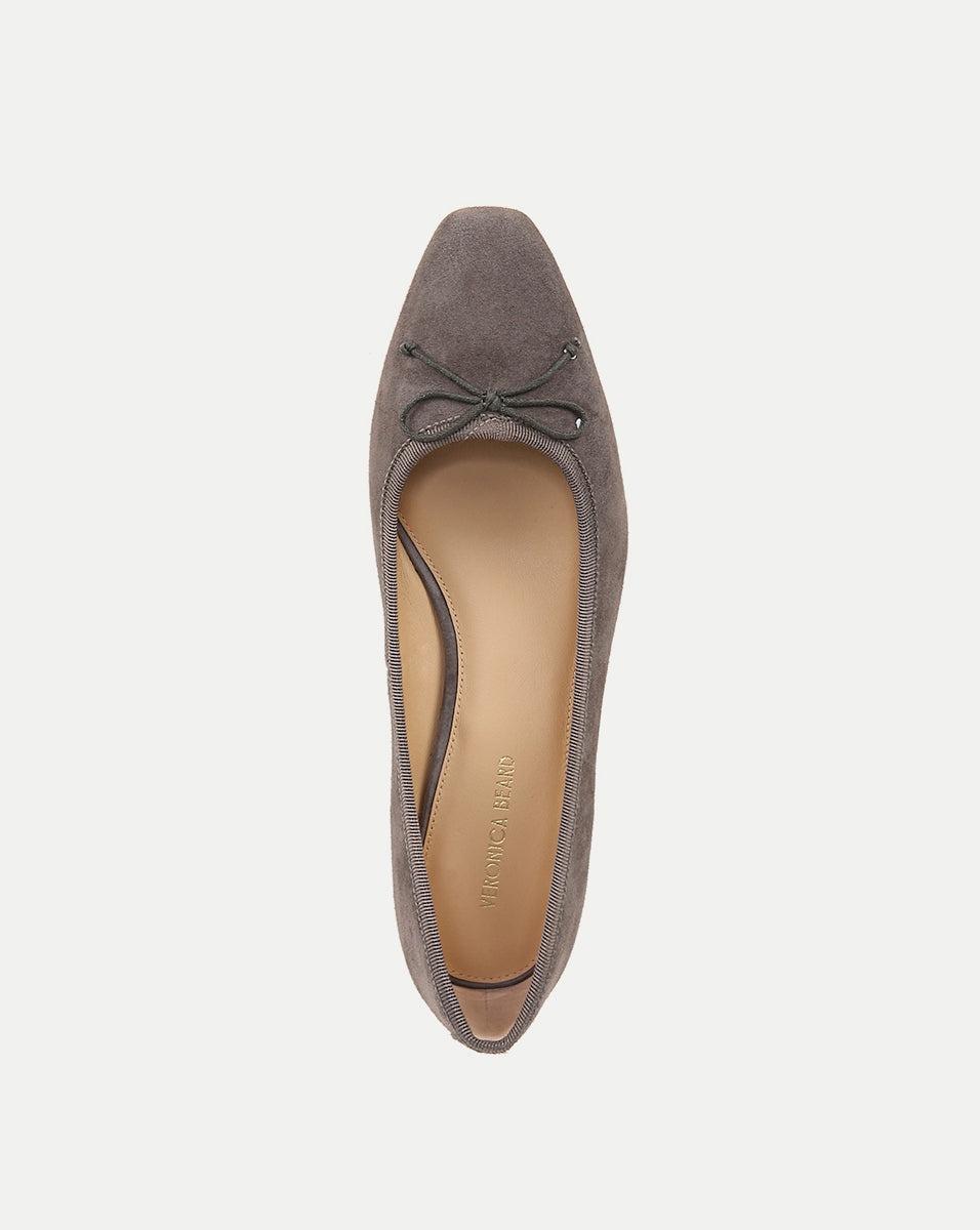 CECILE SUEDE BALLET PUMP - 3