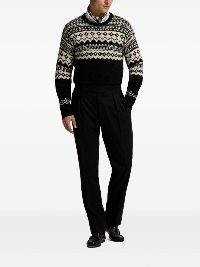Ralph Lauren fairisle cashmere sweater outlook