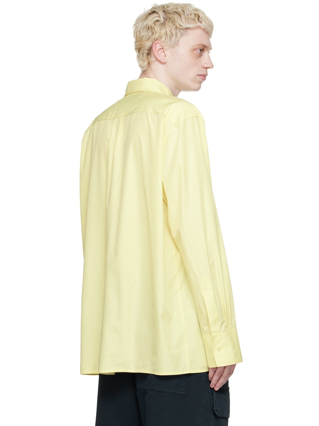 Yellow Recycled Polyester Shirt - 3