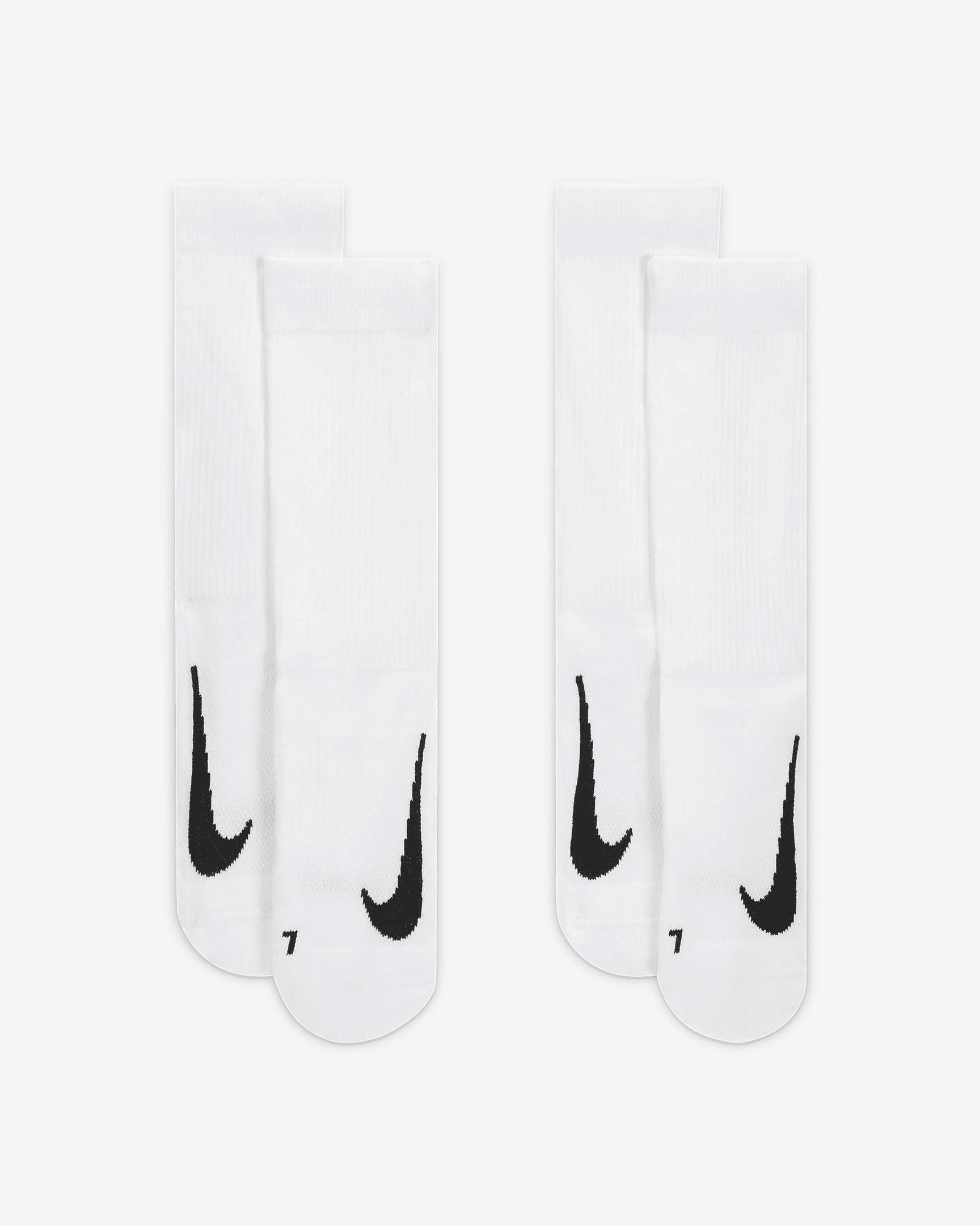 NikeCourt Multiplier Cushioned Tennis Crew Socks (2 Pairs) - 2