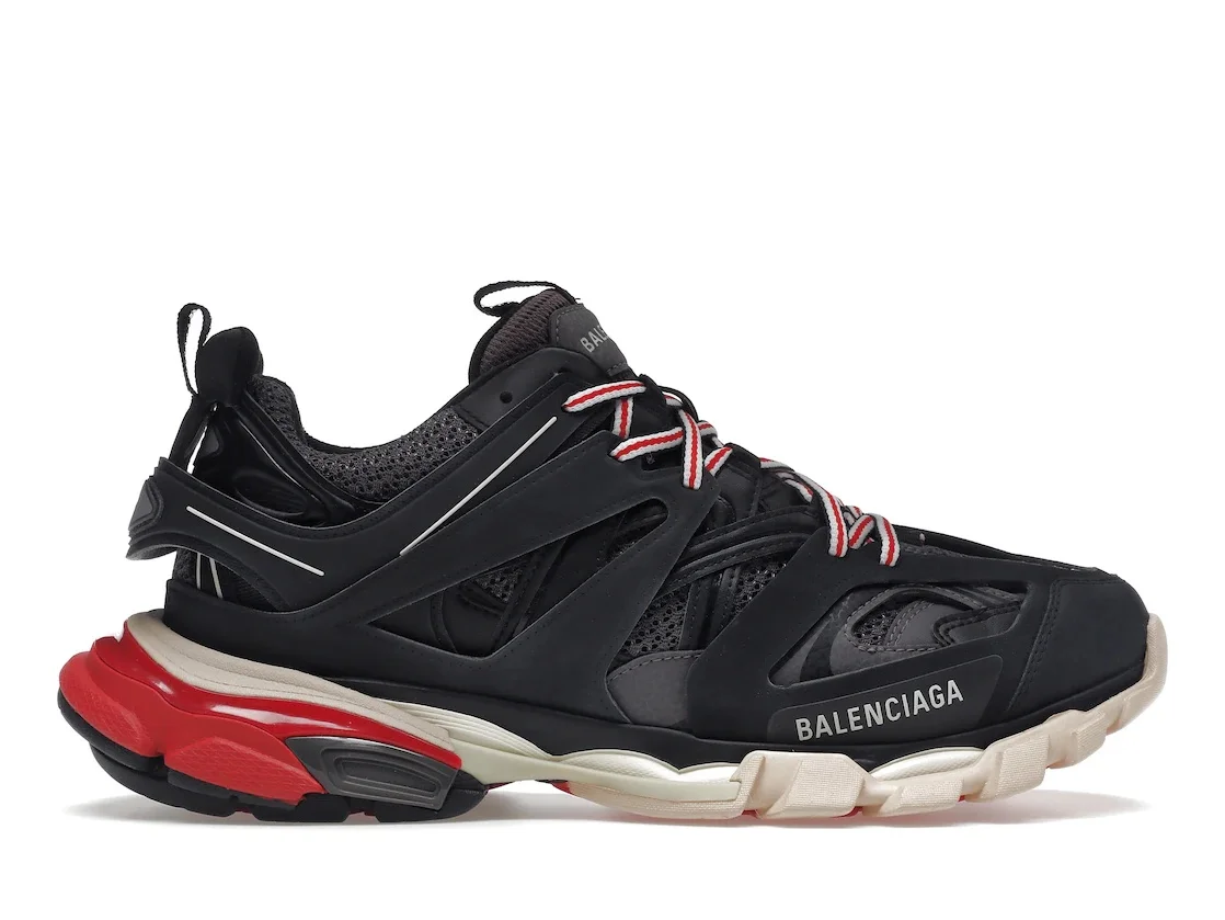 Balenciaga Track Black Grey Red - 1