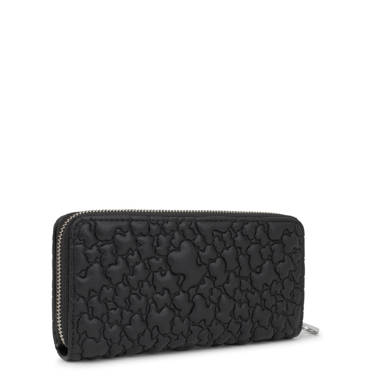TOUS Black Wallet TOUS Puffy Bear outlook