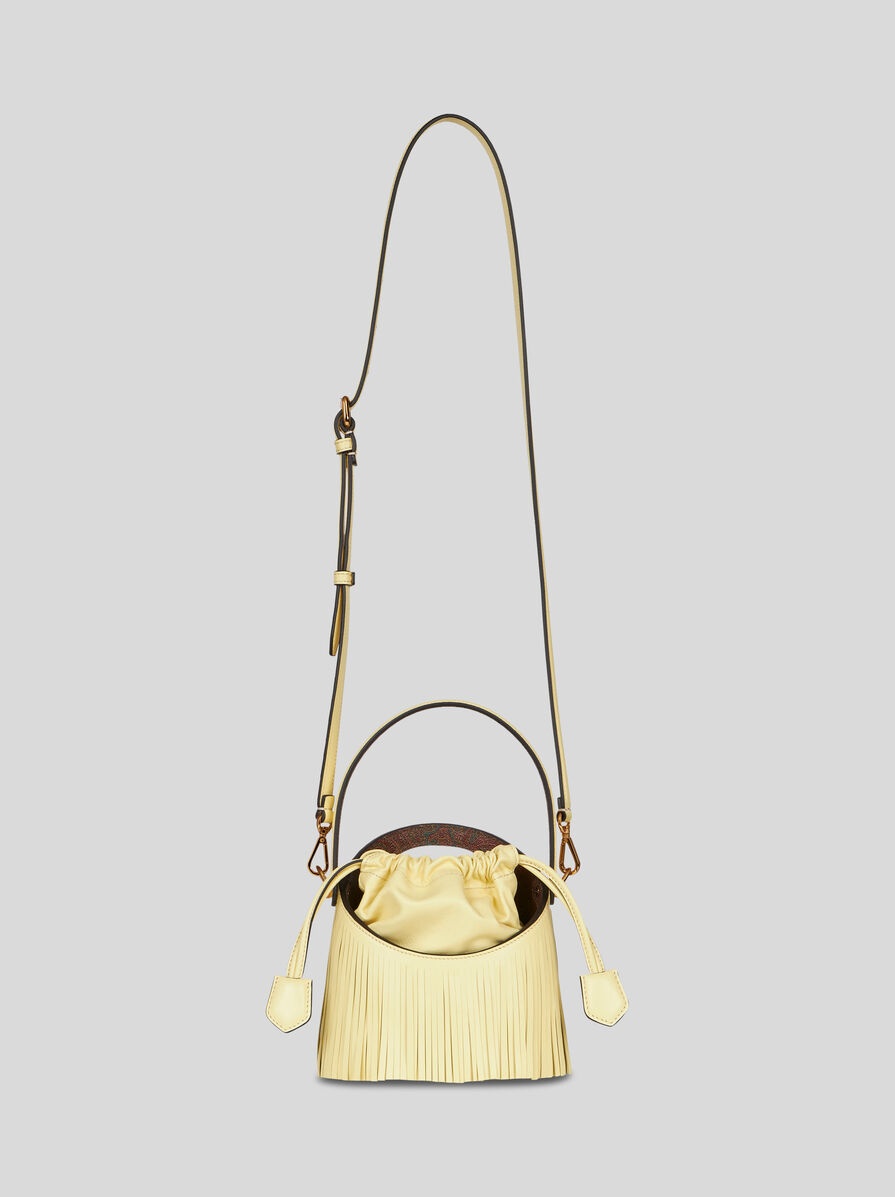 MINI SATURNO BAG WITH FRINGING - 3