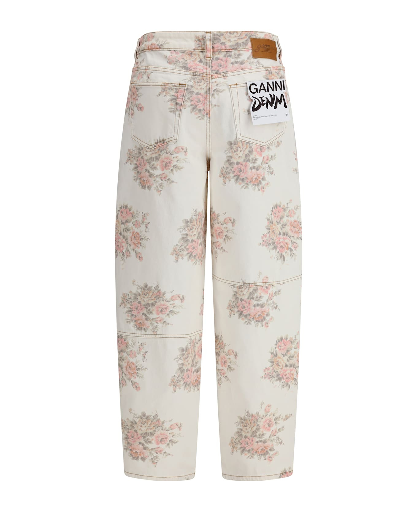 Stary Floral-print Jeans - 2