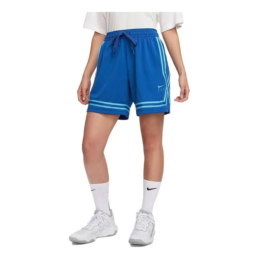 (WMNS) Nike Fly Crossover Basketball Short 'Blue' DH7326-480 - 1