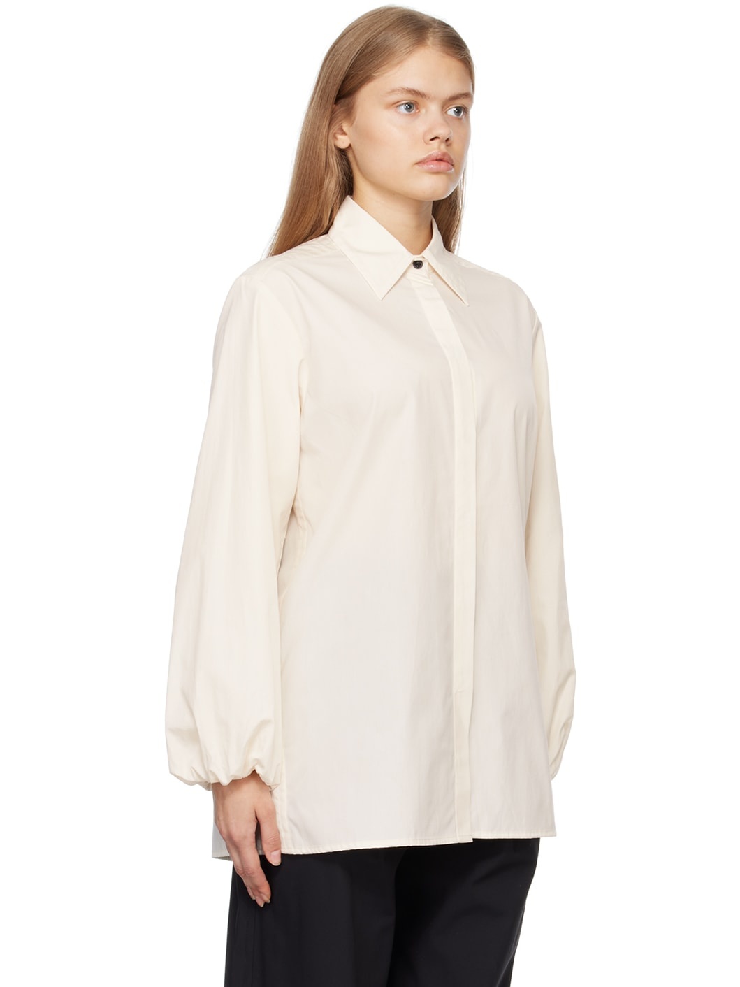 Beige Collected Shirt - 2