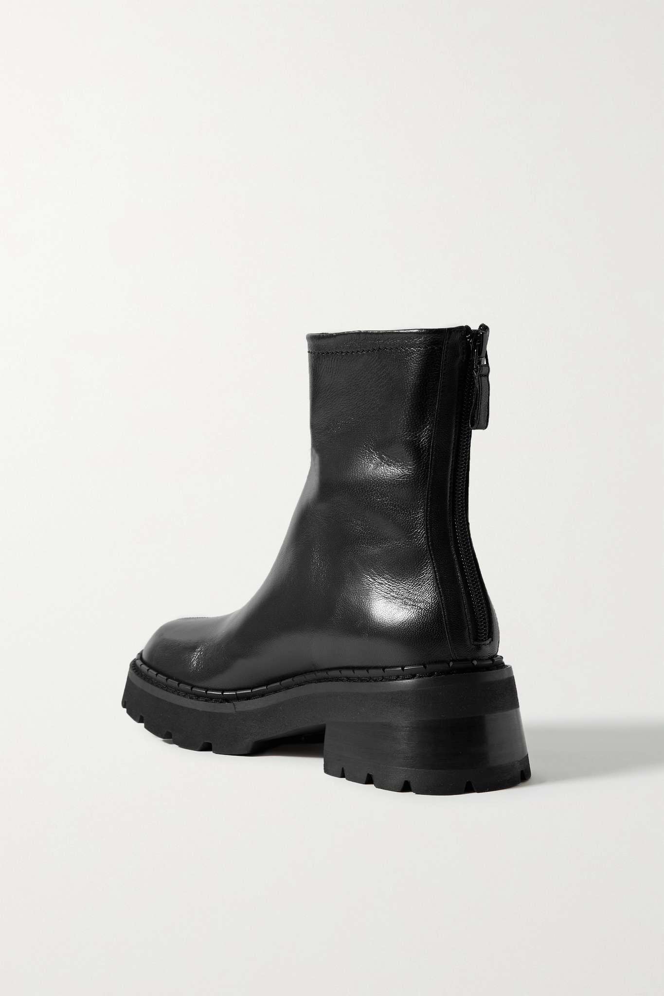 Sofia 60 patent-leather ankle boots