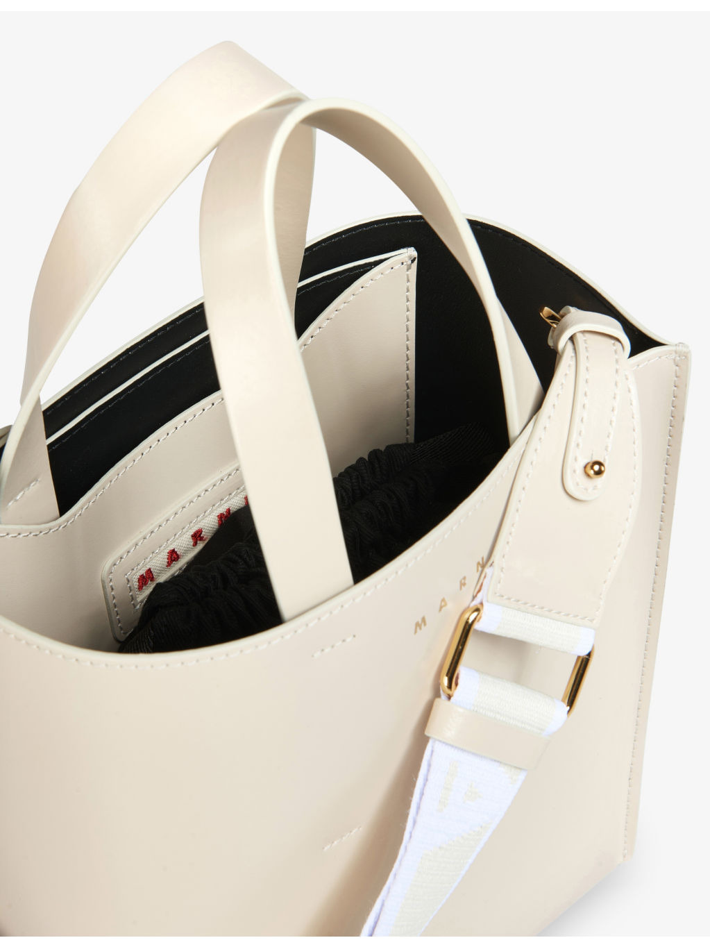 Museo leather tote bag - 4