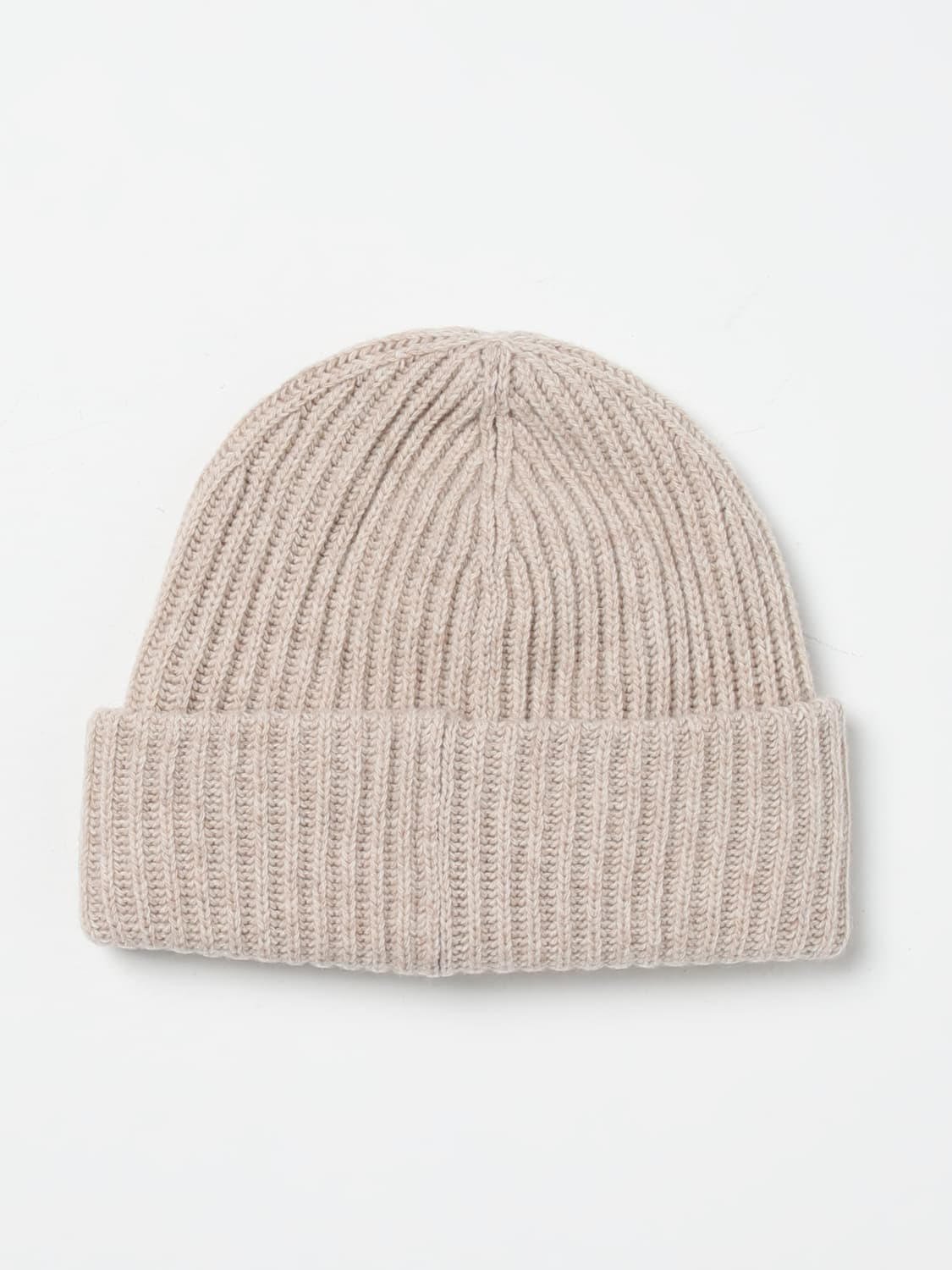 Ganni hat in recycled wool blend with logo - 2
