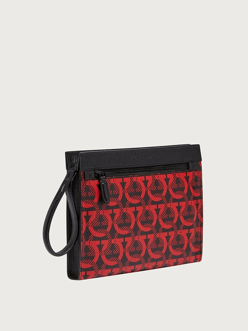 FERRAGAMO GANCINI CLUTCH outlook