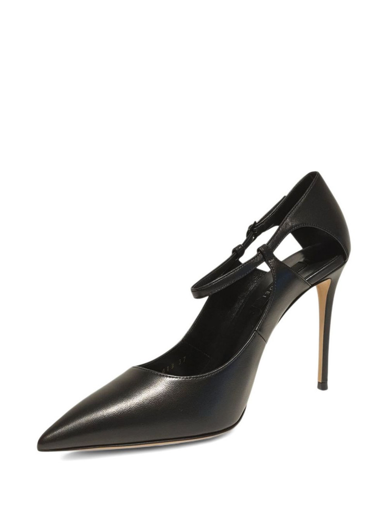 100mm Samurai Julia T-strap stiletto pumps 5