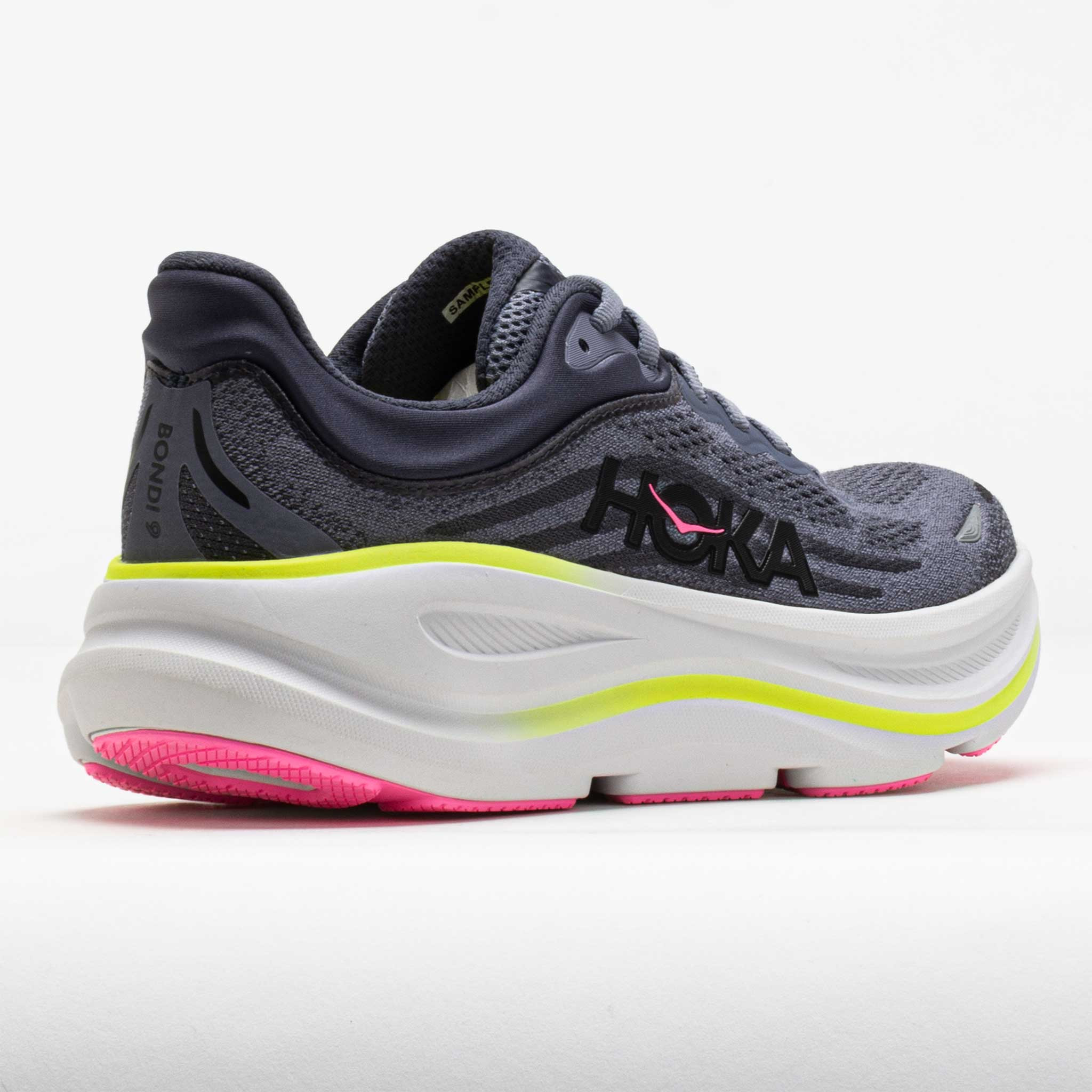 HOKA Bondi 9 Women's Charcoal Grey/Grey Skies - 6