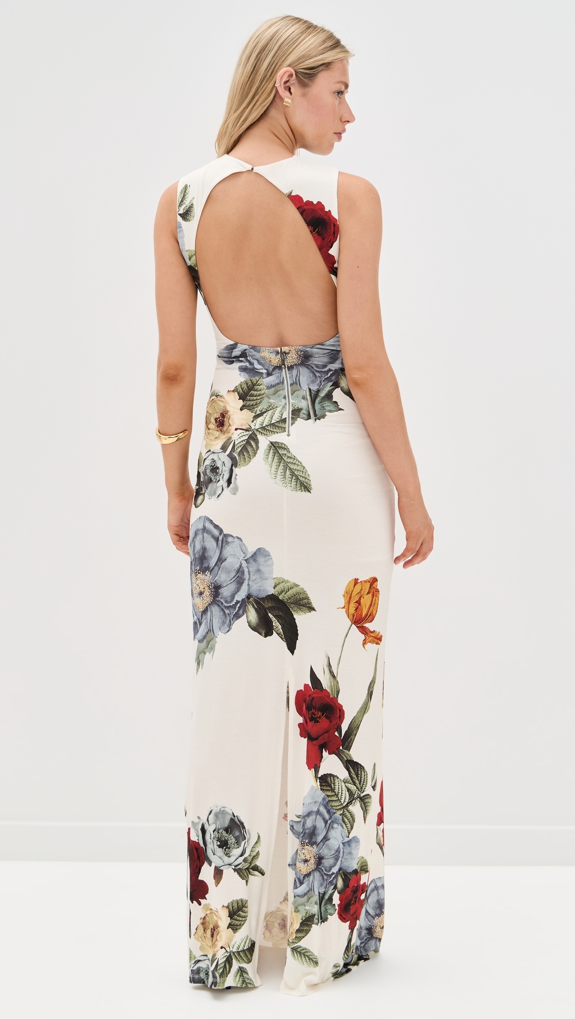 Delora Open Back Maxi Dress - 2