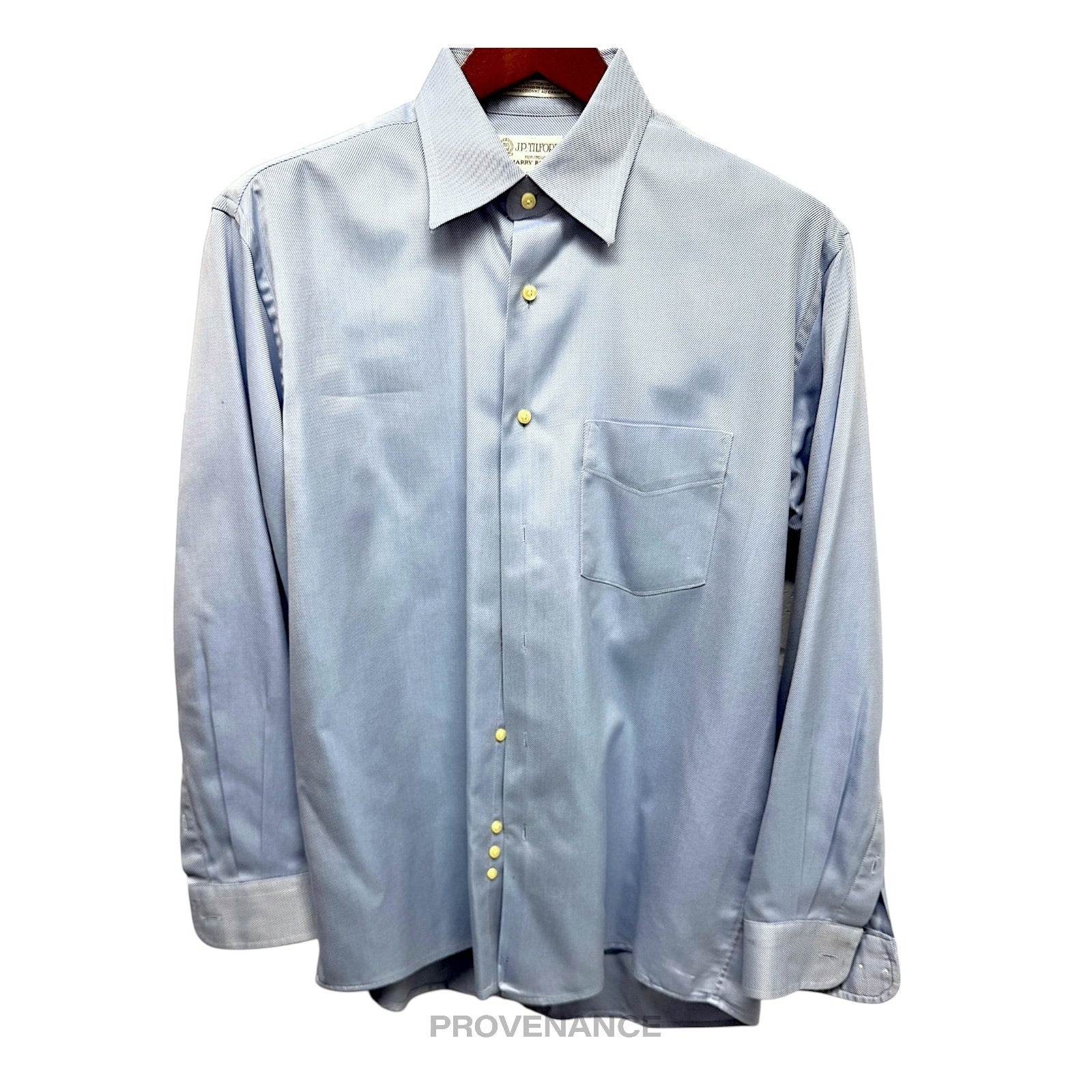 J. P. Tilford - J. P. Tilford x Harry Rosen Shirt - Blue Twill 16/33 - 3