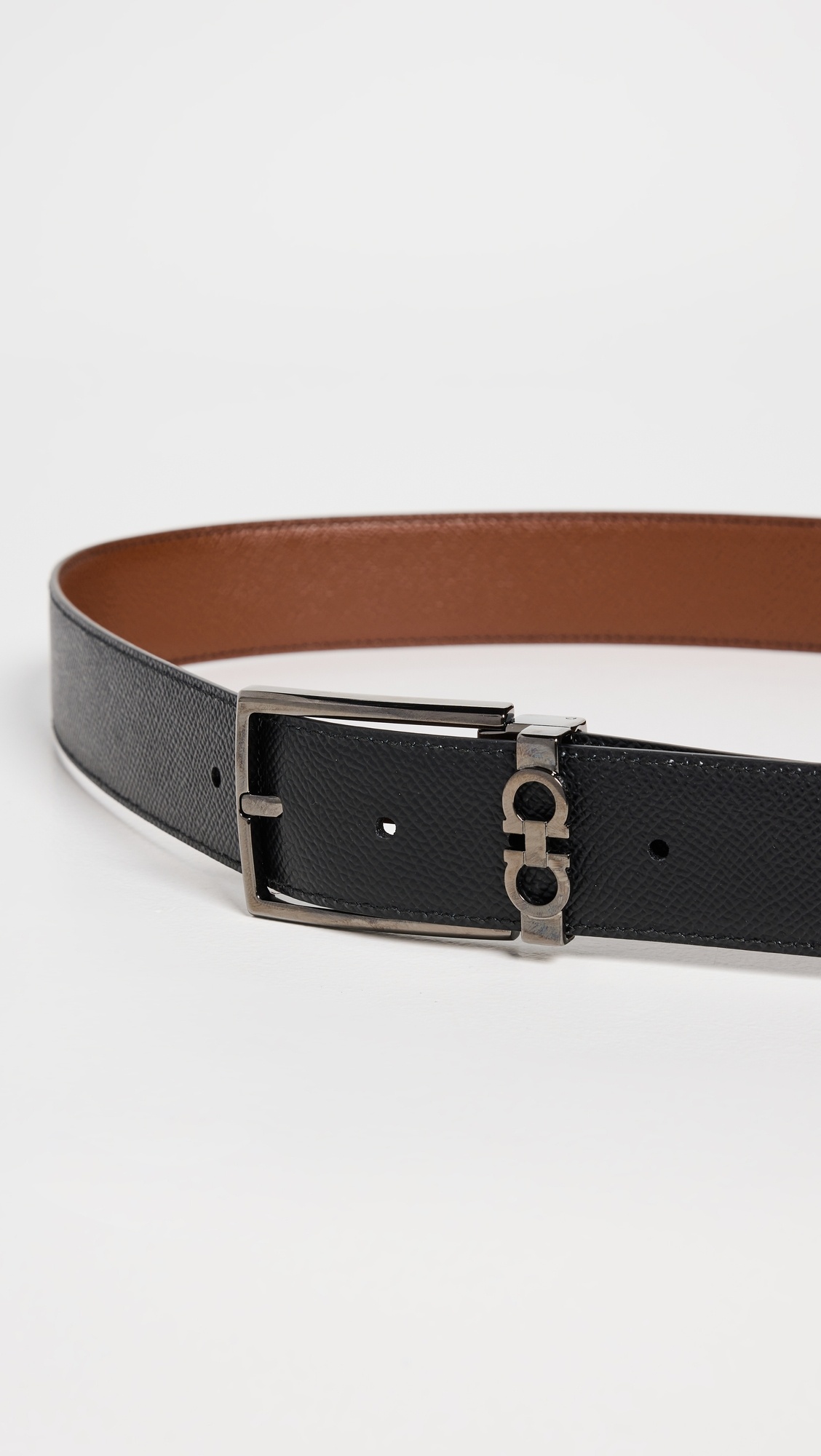 Classic Buckle Reversible Belt - 3