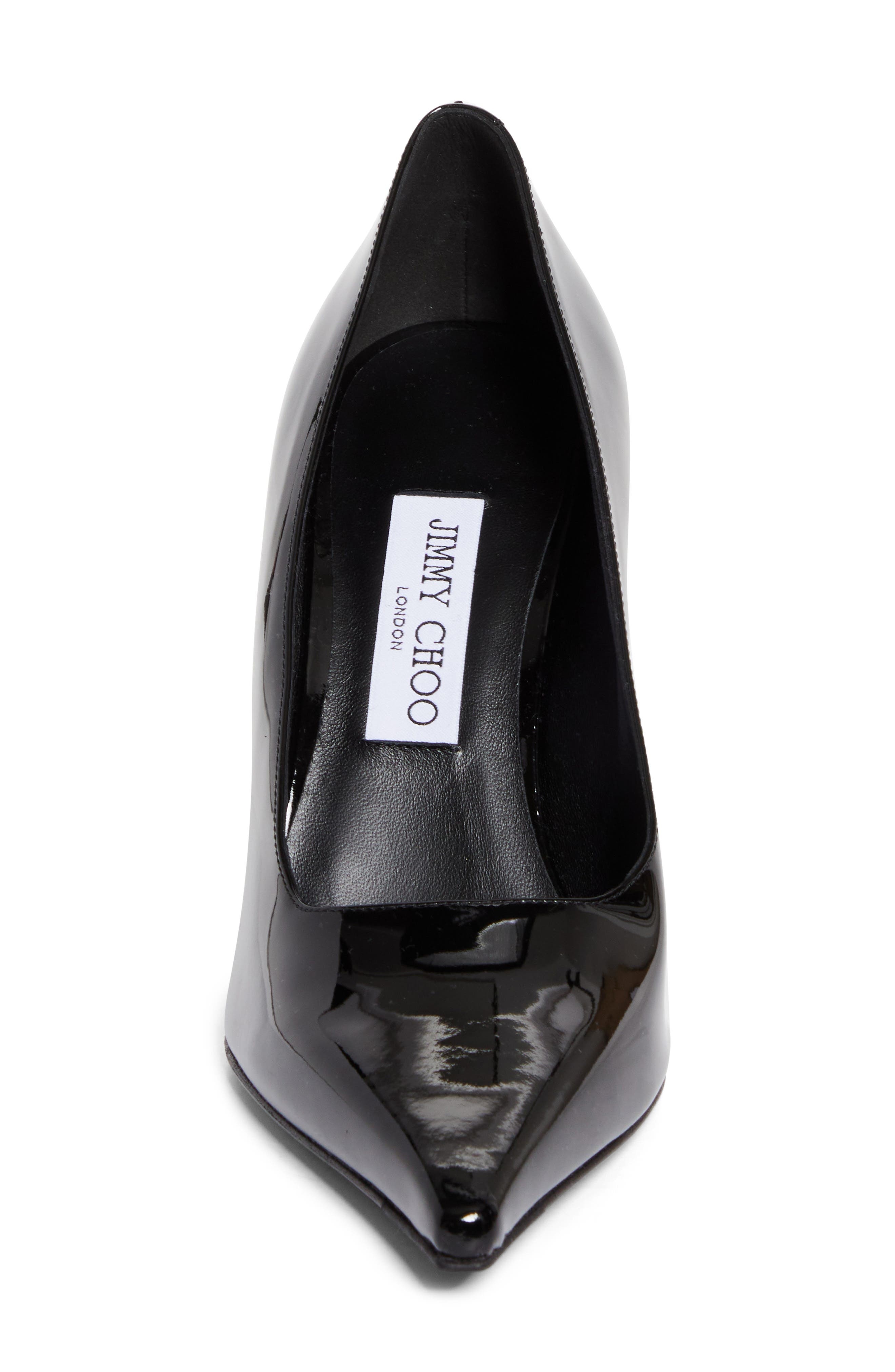 Jimmy Choo Ixia Pointed Toe Pump in Black at Nordstrom - 4