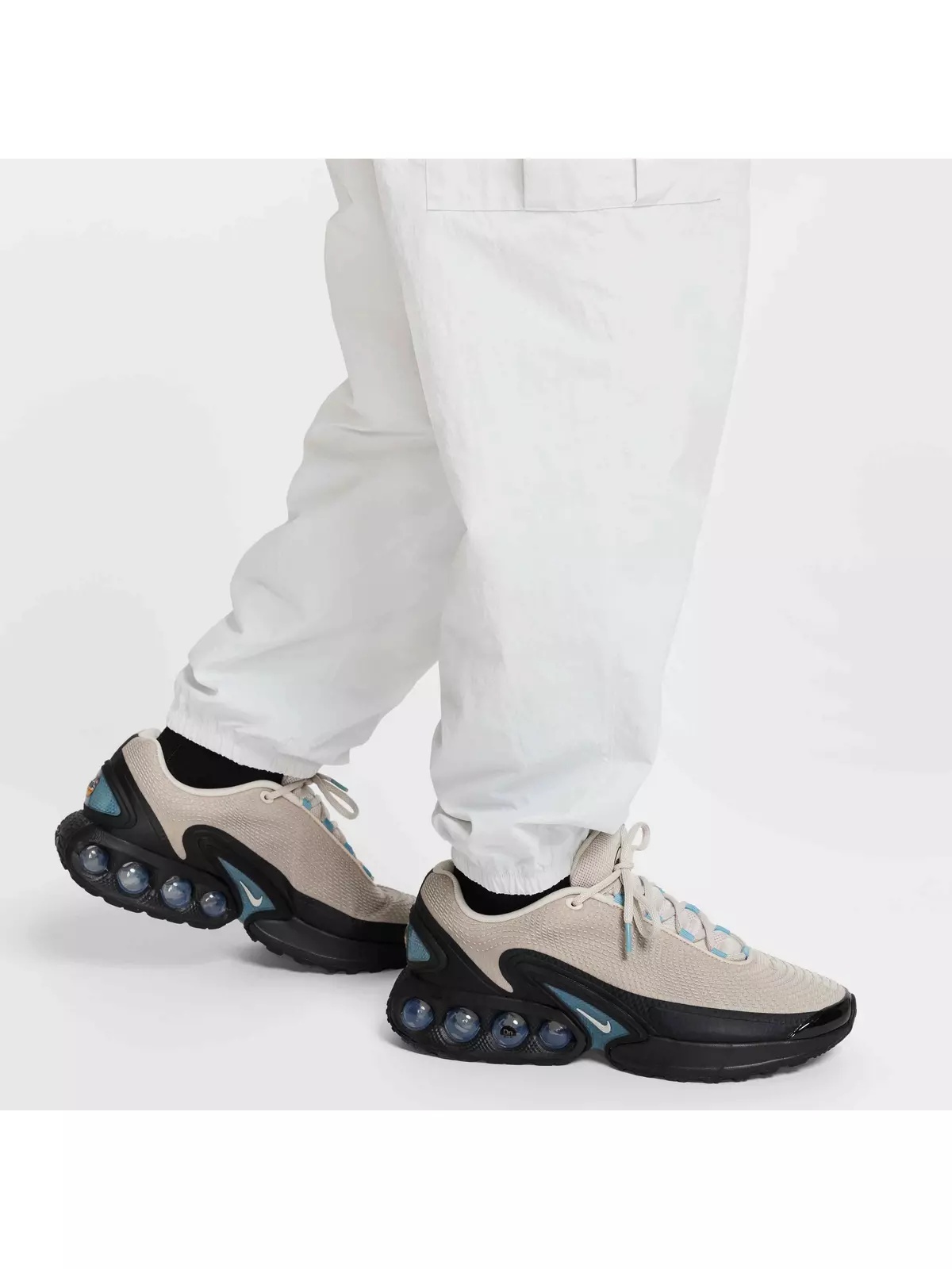 Men's Club Woven Cargo Pants -Grey - 6