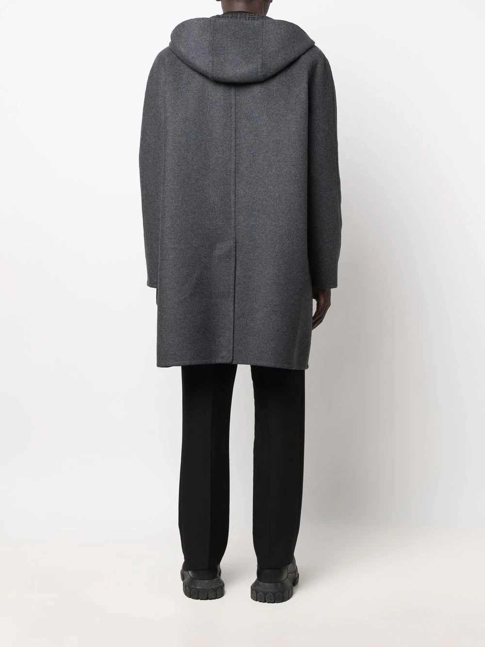 wool duffle coat - 4