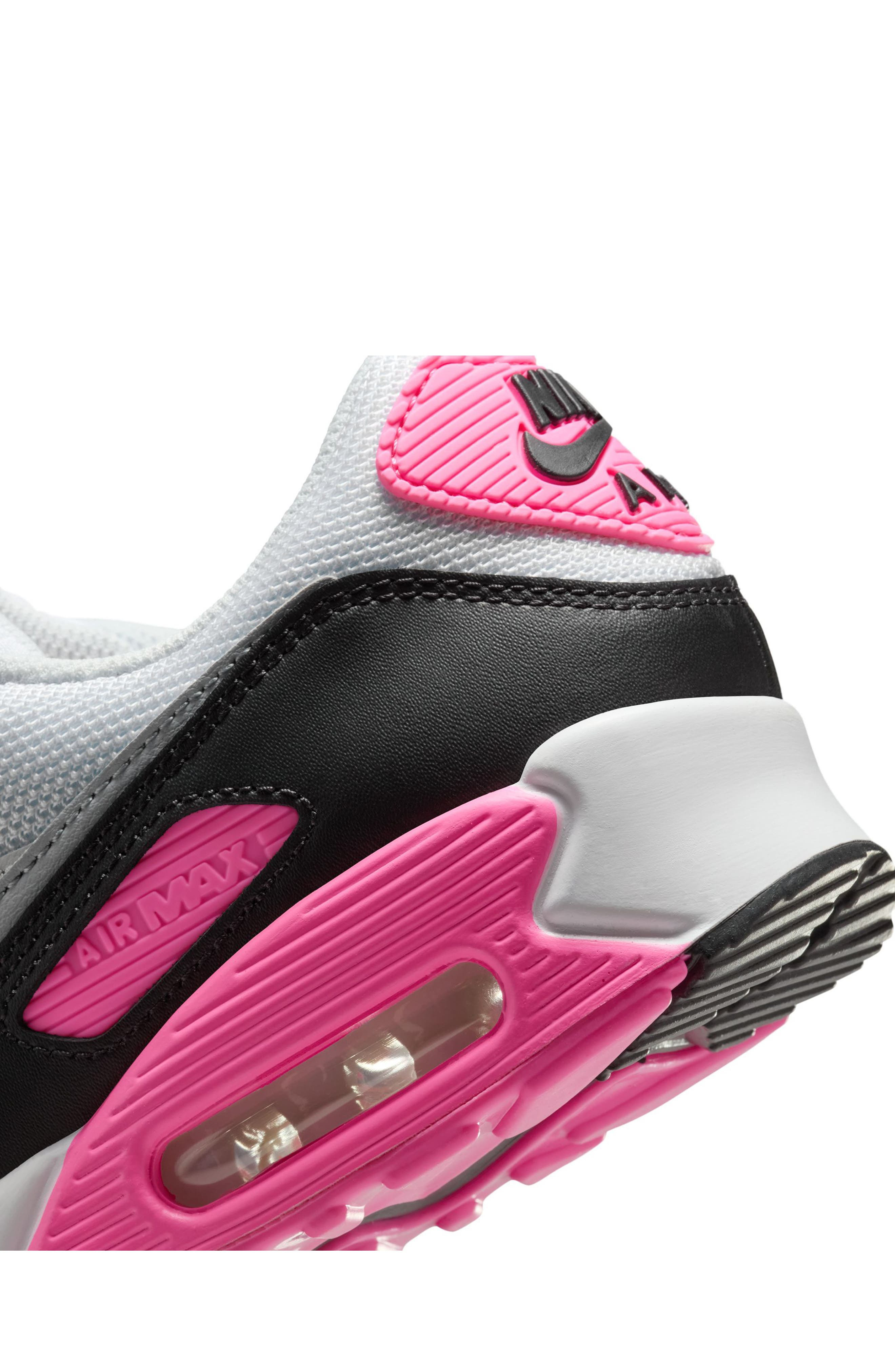 Nike Air Max 90 Sneaker in 100 White/wlfgry at Nordstrom - 7