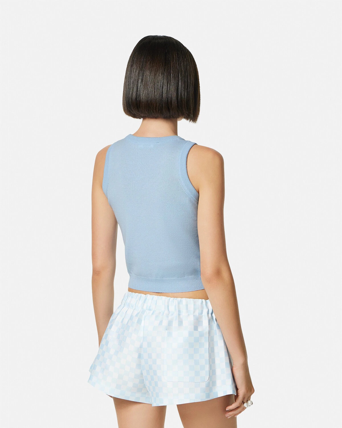 Embroidered Cashmere Knit Top - 5