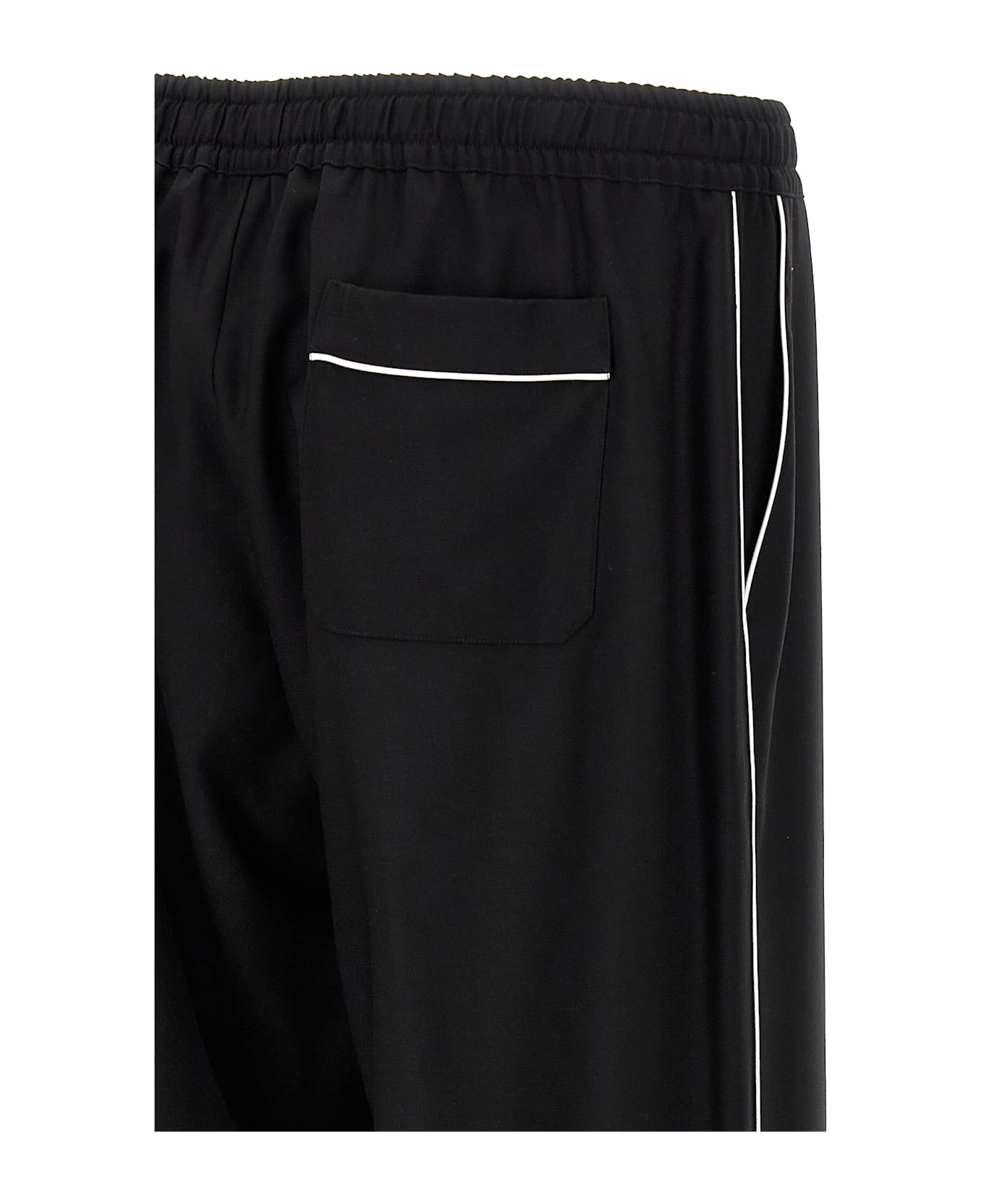Contrast Piping Pants - 5