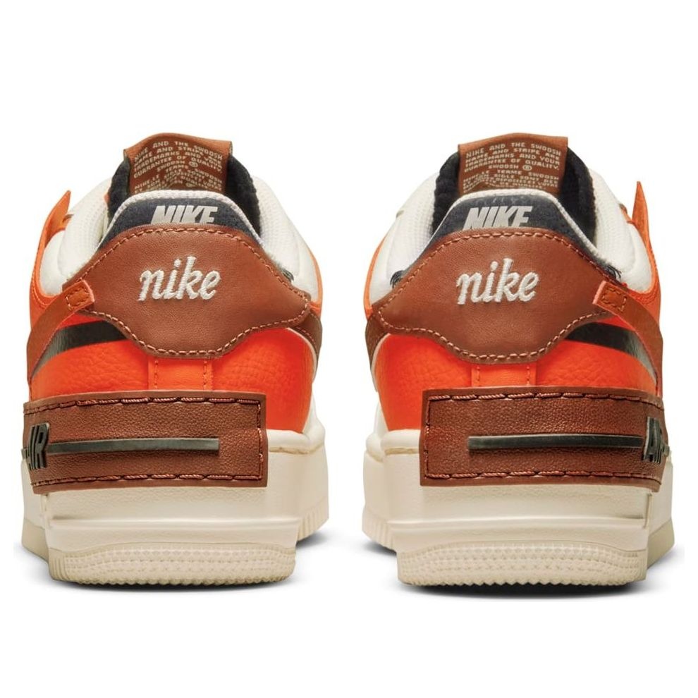 (WMNS) Nike Air Force 1 Shadow 'Pale Ivory Oxen Brown' CI0919-114 - 4