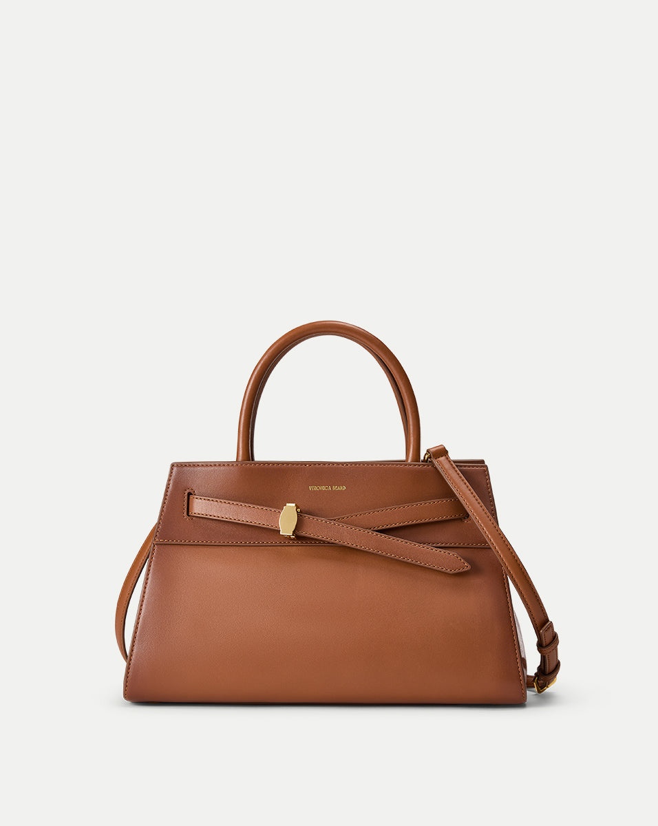 【Veronica Beard】Veronica Beard Dash Bag Veronica Beard Dash Bag in Burgundy Leather | Veronica Beard
