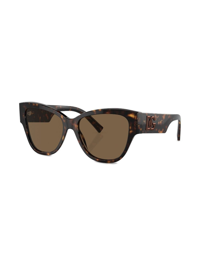 Dolce & Gabbana tortoiseshell cat-eye sunglasses outlook