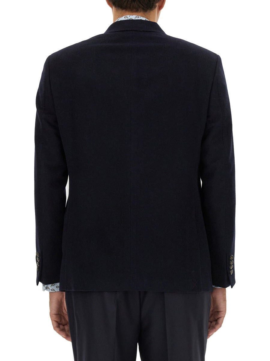 Etro Men Single-Breasted Jacket - 3