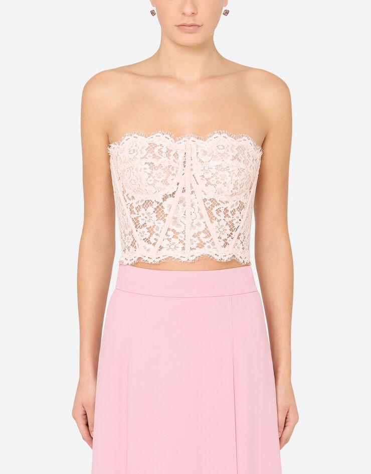 Lace bustier - 1