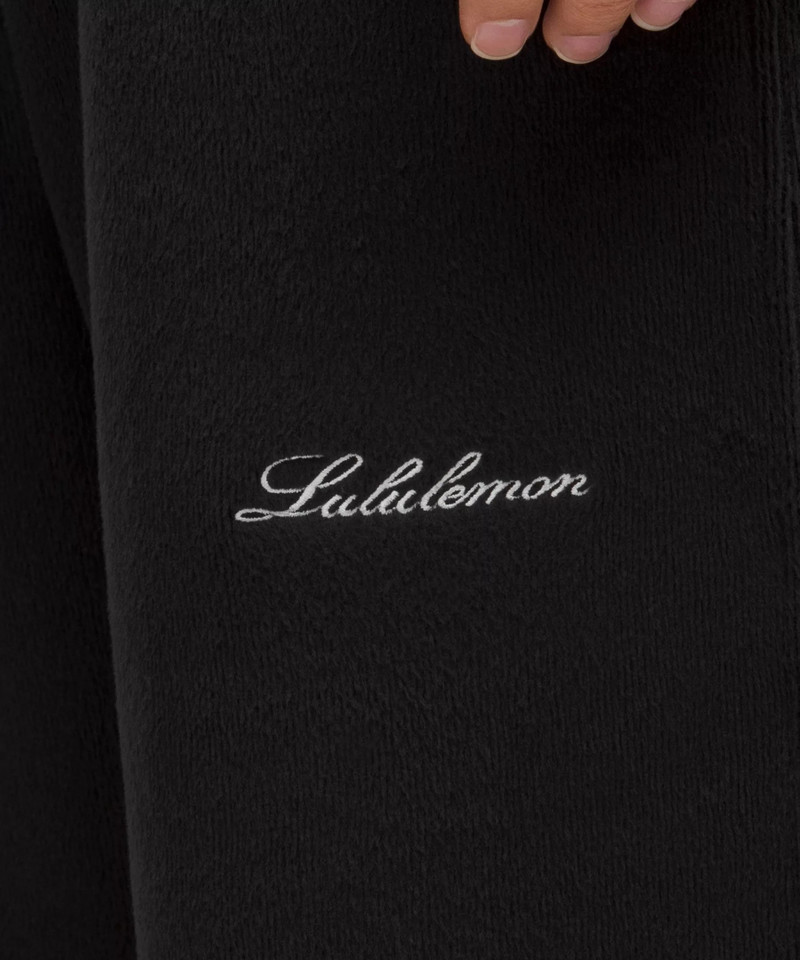Plush Velour Mid-Rise Pant 6