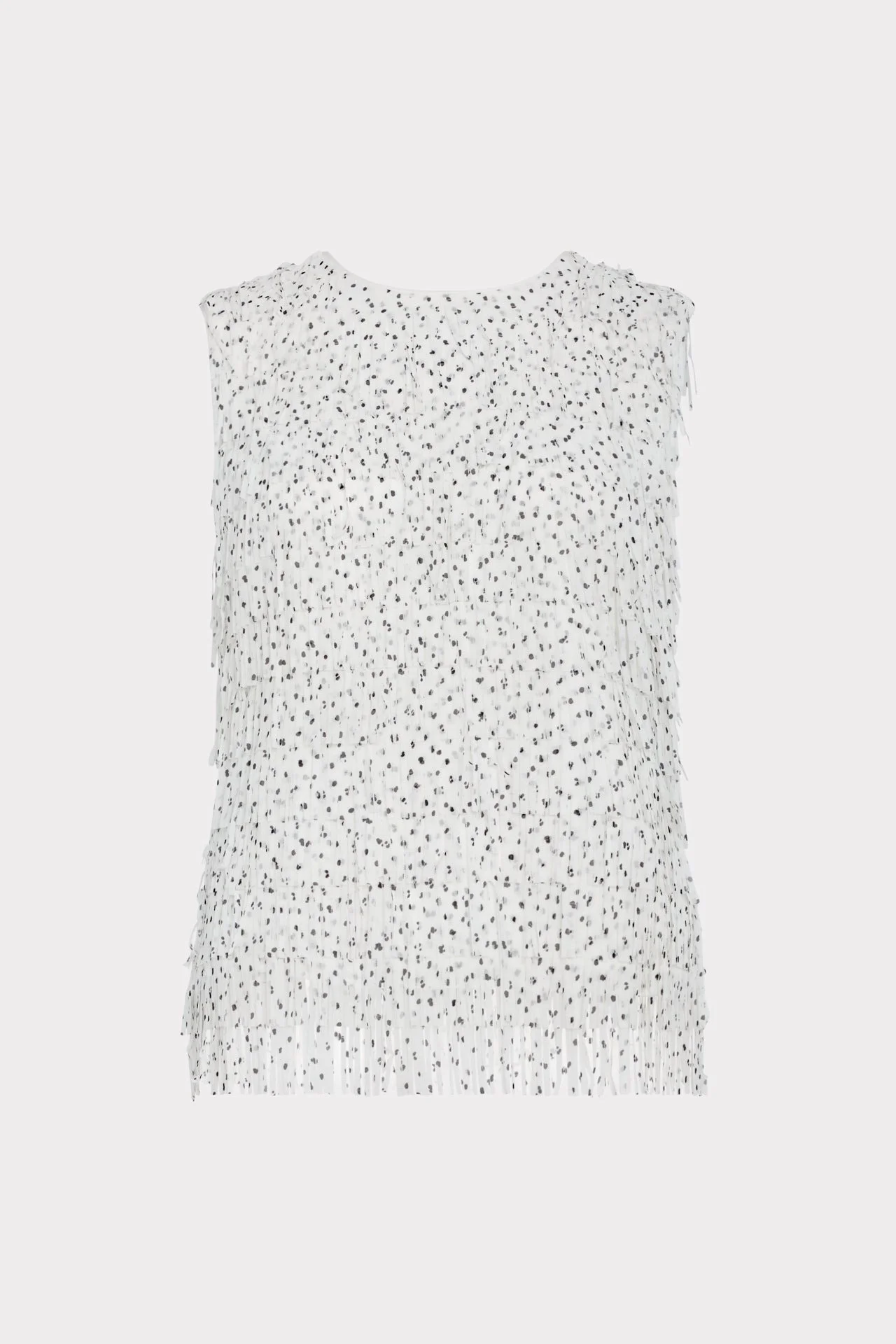 Royce Polka Dot Fringe Top - 1